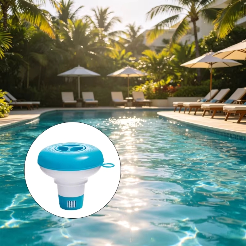 Swim Buoy Open Water - Floating Pool Tablet Dispenser for Swimming